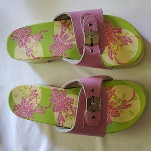 Hand painted Dr. Scholl's Sandals